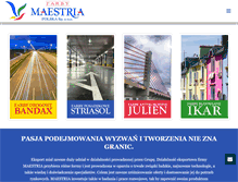 Tablet Screenshot of farbymaestria.pl